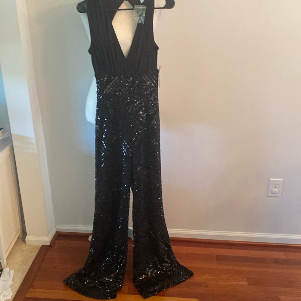 VENUS NWT beaded bling jumpsuit - Picture 2 of 12
